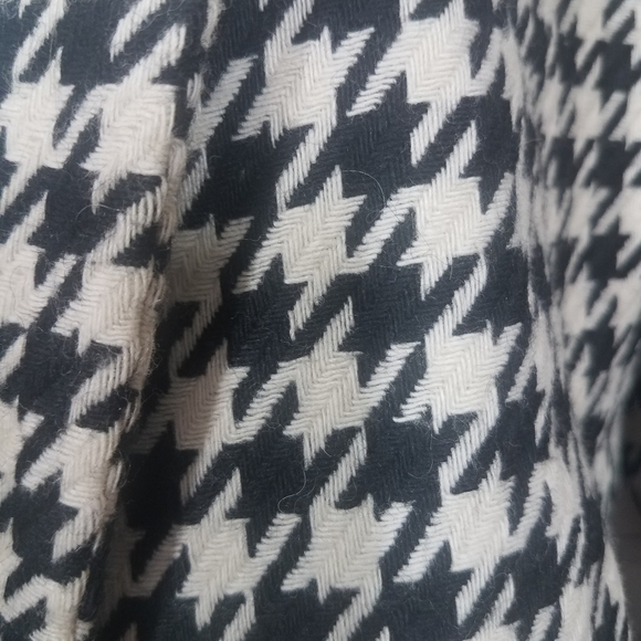 Vintage Michelle Stuart Houndstooth Wool Blazer Suit Jacket - Picture 3 of 15